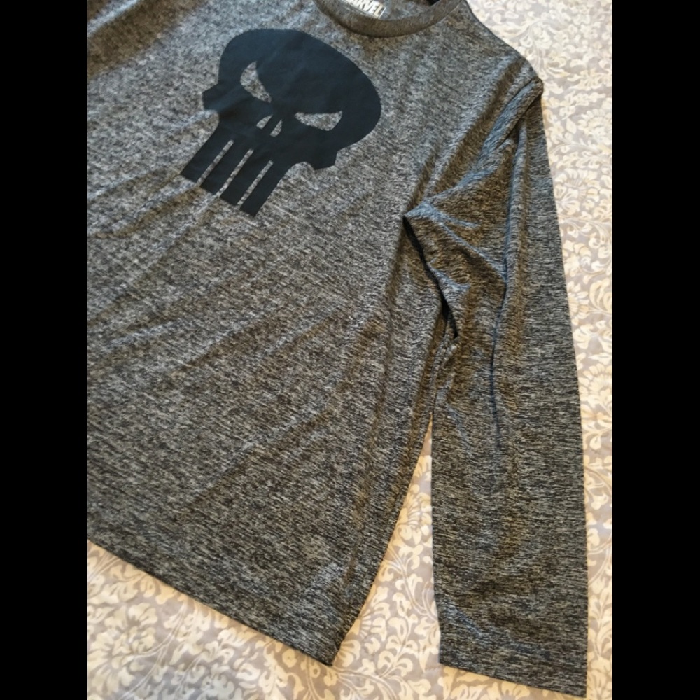 Marvel skeleton long sleeve men’s shirt - Picture 5 of 5